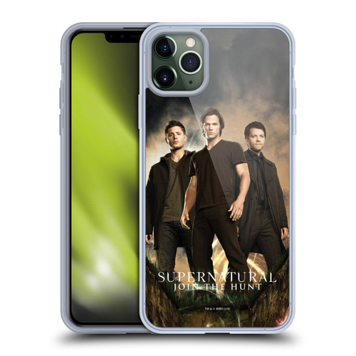 Supernatural Key Art Sam, Dean & Castiel 2 Soft Gel Case for Apple iPhone 11 Pro Max