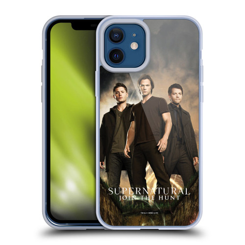 Supernatural Key Art Sam, Dean & Castiel 2 Soft Gel Case for Apple iPhone 12 / iPhone 12 Pro