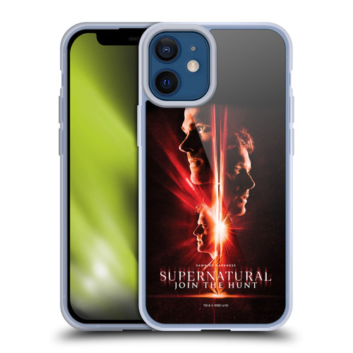Supernatural Key Art Sam, Dean & Castiel Soft Gel Case for Apple iPhone 12 Mini & MagSafe