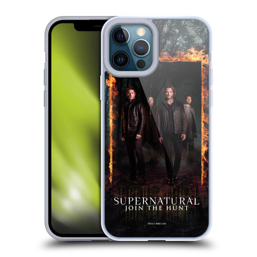Supernatural Key Art Sam, Dean, Castiel & Crowley Soft Gel Case for Apple iPhone 12 Pro Max & MagSafe