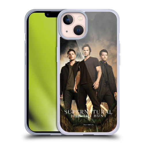 Supernatural Key Art Sam, Dean & Castiel 2 Soft Gel Case for Apple iPhone 13