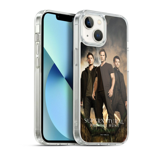 Supernatural Key Art Sam, Dean & Castiel 2 Soft Gel Case for Apple iPhone 13
