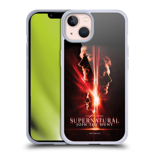 Supernatural Key Art Sam, Dean & Castiel Soft Gel Case for Apple iPhone 13 & MagSafe
