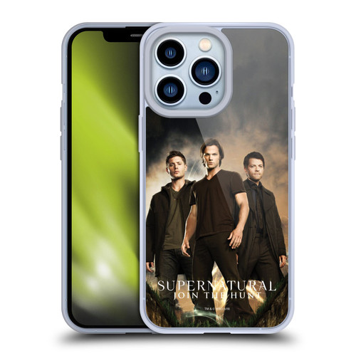 Supernatural Key Art Sam, Dean & Castiel 2 Soft Gel Case for Apple iPhone 13 Pro & MagSafe