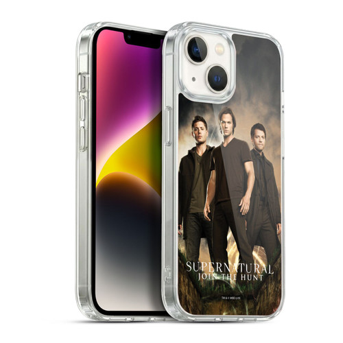 Supernatural Key Art Sam, Dean & Castiel 2 Soft Gel Case for Apple iPhone 14