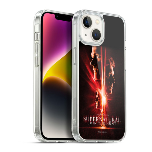 Supernatural Key Art Sam, Dean & Castiel Soft Gel Case for Apple iPhone 14