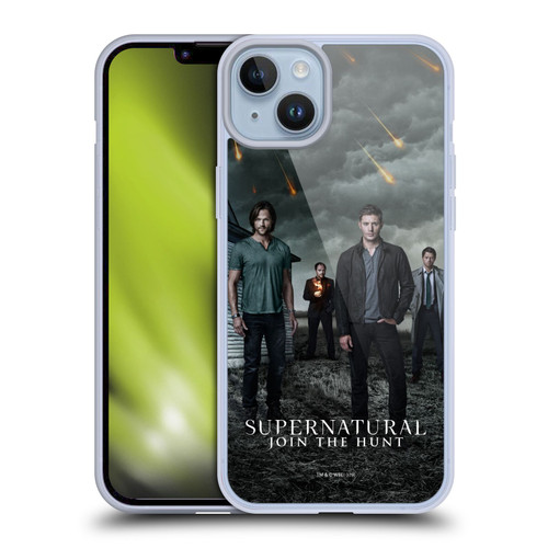 Supernatural Key Art Season 12 Group Soft Gel Case for Apple iPhone 14 Plus