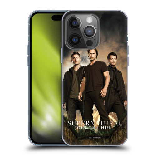 Supernatural Key Art Sam, Dean & Castiel 2 Soft Gel Case for Apple iPhone 14 Pro