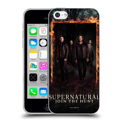 Supernatural Key Art Sam, Dean, Castiel & Crowley Soft Gel Case for Apple iPhone 5c