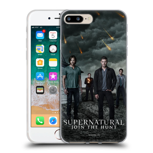 Supernatural Key Art Season 12 Group Soft Gel Case for Apple iPhone 7 Plus / iPhone 8 Plus & MagSafe