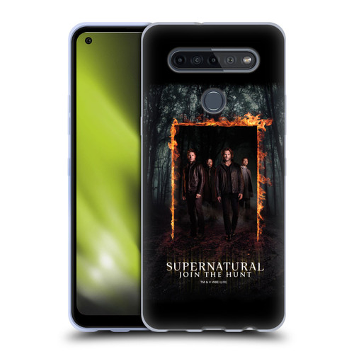 Supernatural Key Art Sam, Dean, Castiel & Crowley Soft Gel Case for LG K51S