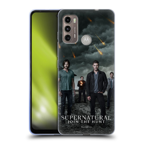Supernatural Key Art Season 12 Group Soft Gel Case for Motorola Moto G60 / Moto G40 Fusion