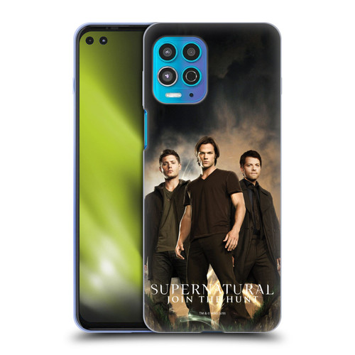 Supernatural Key Art Sam, Dean & Castiel 2 Soft Gel Case for Motorola Moto G100