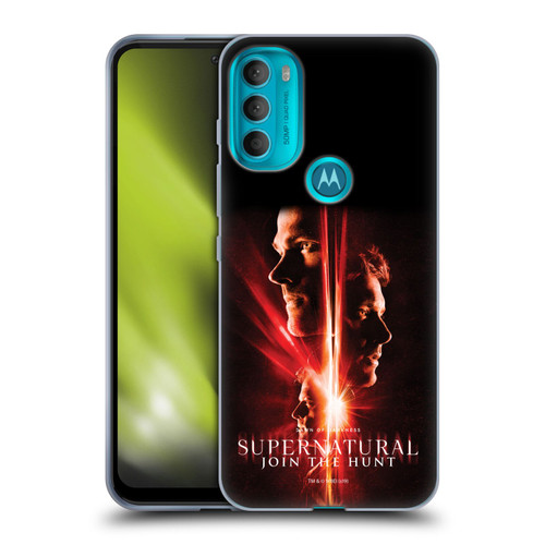Supernatural Key Art Sam, Dean & Castiel Soft Gel Case for Motorola Moto G71 5G