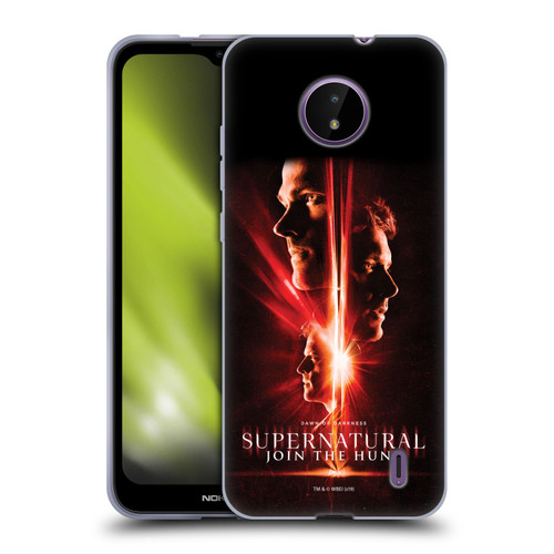 Supernatural Key Art Sam, Dean & Castiel Soft Gel Case for Nokia C10 / C20