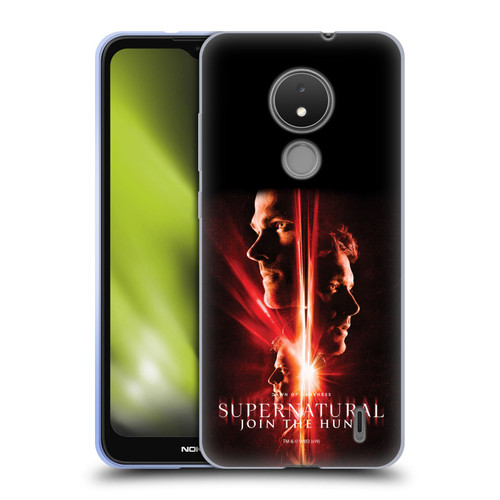 Supernatural Key Art Sam, Dean & Castiel Soft Gel Case for Nokia C21