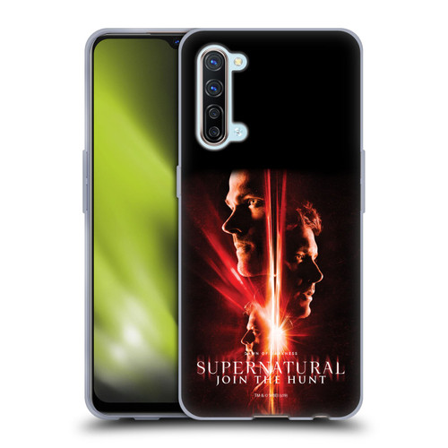 Supernatural Key Art Sam, Dean & Castiel Soft Gel Case for OPPO Find X2 Lite 5G