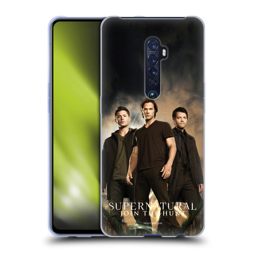 Supernatural Key Art Sam, Dean & Castiel 2 Soft Gel Case for OPPO Reno 2
