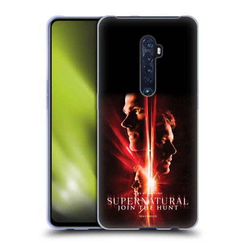 Supernatural Key Art Sam, Dean & Castiel Soft Gel Case for OPPO Reno 2