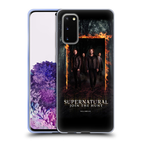Supernatural Key Art Sam, Dean, Castiel & Crowley Soft Gel Case for Samsung Galaxy S20 / S20 5G