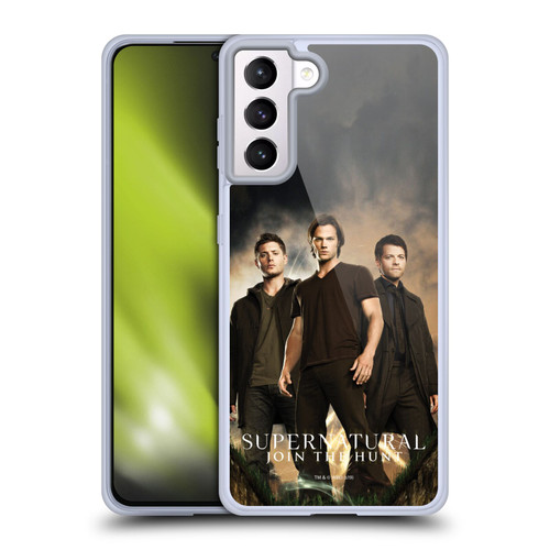 Supernatural Key Art Sam, Dean & Castiel 2 Soft Gel Case for Samsung Galaxy S21+ 5G