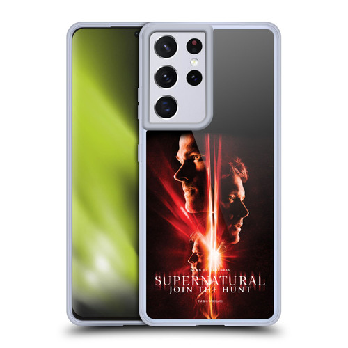 Supernatural Key Art Sam, Dean & Castiel Soft Gel Case for Samsung Galaxy S21 Ultra 5G