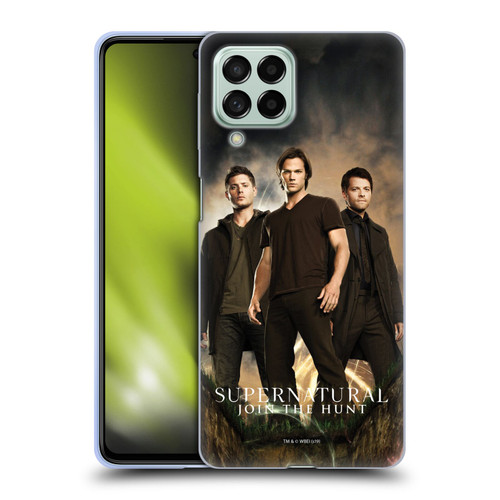 Supernatural Key Art Sam, Dean & Castiel 2 Soft Gel Case for Samsung Galaxy M53 (2022)