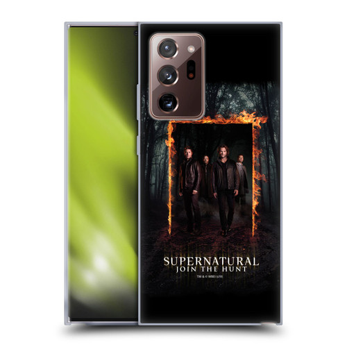 Supernatural Key Art Sam, Dean, Castiel & Crowley Soft Gel Case for Samsung Galaxy Note20 Ultra / 5G
