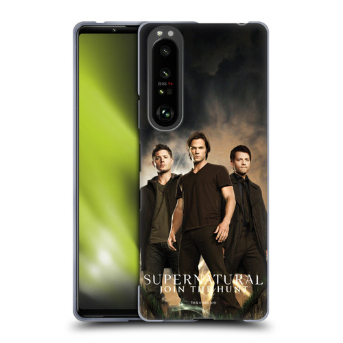 Supernatural Key Art Sam, Dean & Castiel 2 Soft Gel Case for Sony Xperia 1 III