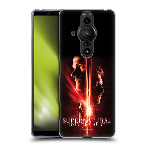 Supernatural Key Art Sam, Dean & Castiel Soft Gel Case for Sony Xperia Pro-I