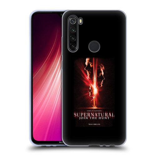 Supernatural Key Art Sam, Dean & Castiel Soft Gel Case for Xiaomi Redmi Note 8T