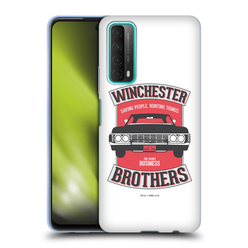 Supernatural Vectors Winchester Brothers 2 Soft Gel Case for Huawei P Smart (2021)