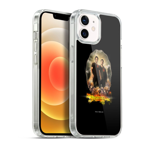 Supernatural Vectors Dean & Sam Halo Soft Gel Case for Apple iPhone 12 / iPhone 12 Pro & MagSafe