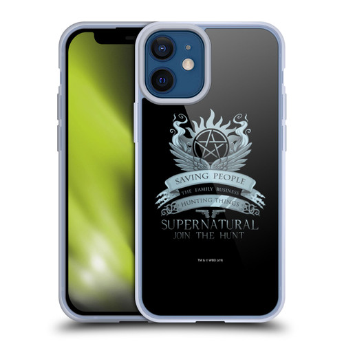 Supernatural Vectors Saving People Logo Soft Gel Case for Apple iPhone 12 Mini Supernatural Vectors Saving People Logo Soft Gel Case for Apple iPhone 12 Mini