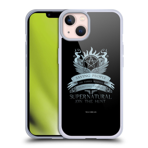 Supernatural Vectors Saving People Logo Soft Gel Case for Apple iPhone 13 Supernatural Vectors Saving People Logo Soft Gel Case for Apple iPhone 13