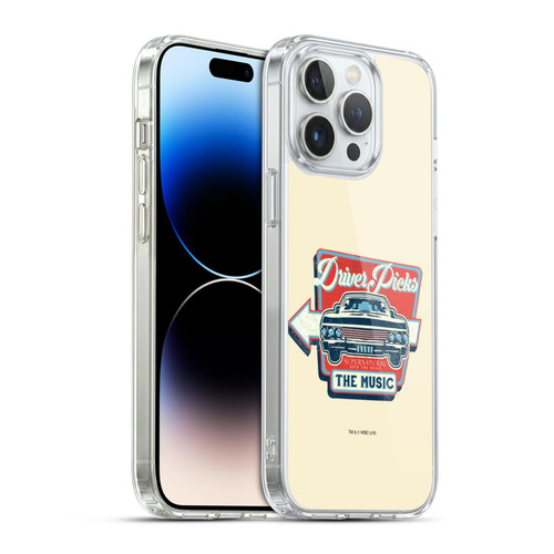 Supernatural Vectors Driver Picks Soft Gel Case for Apple iPhone 14 Pro Max
