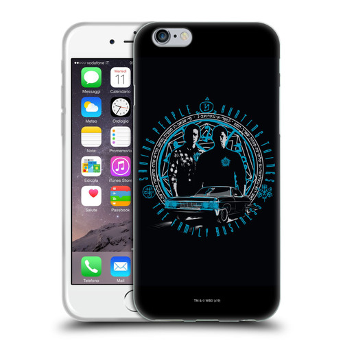 Supernatural Vectors Dean & Sam Business Soft Gel Case for Apple iPhone 6 / iPhone 6s