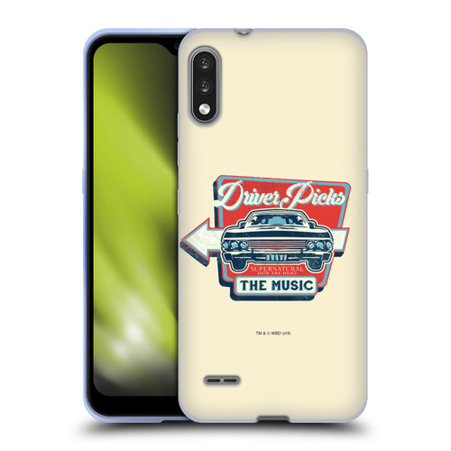 Supernatural Vectors Driver Picks Soft Gel Case for LG K22