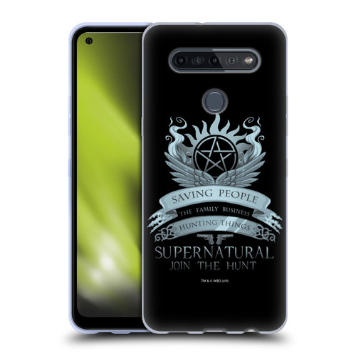 Supernatural Vectors Saving People Logo Soft Gel Case for LG K51S