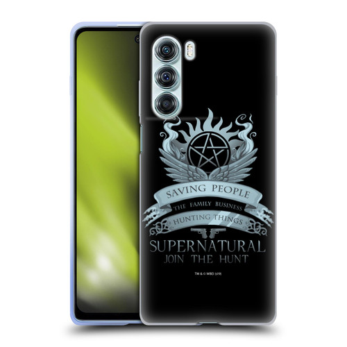 Supernatural Vectors Saving People Logo Soft Gel Case for Motorola Edge S30 / Moto G200 5G