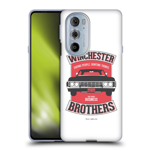 Supernatural Vectors Winchester Brothers 2 Soft Gel Case for Motorola Edge X30