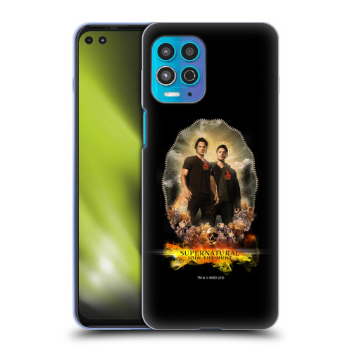 Supernatural Vectors Dean & Sam Halo Soft Gel Case for Motorola Moto G100