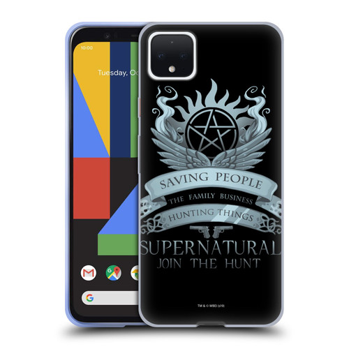 Supernatural Vectors Saving People Logo Soft Gel Case for Google Pixel 4 XL