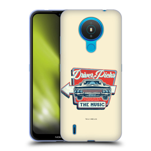 Supernatural Vectors Driver Picks Soft Gel Case for Nokia 1.4