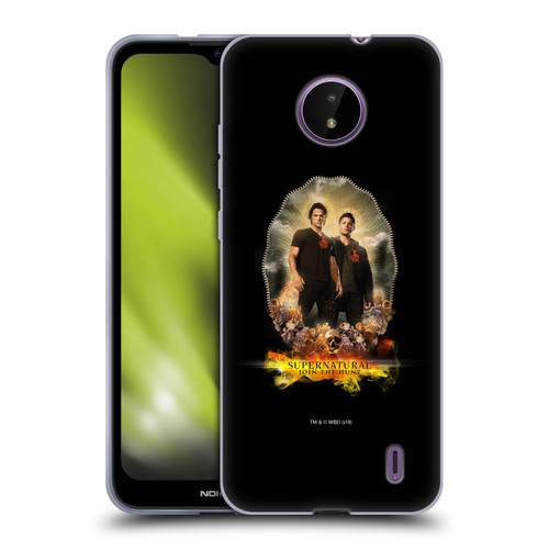 Supernatural Vectors Dean & Sam Halo Soft Gel Case for Nokia C10 / C20