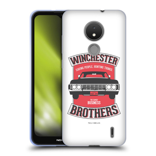 Supernatural Vectors Winchester Brothers 2 Soft Gel Case for Nokia C21
