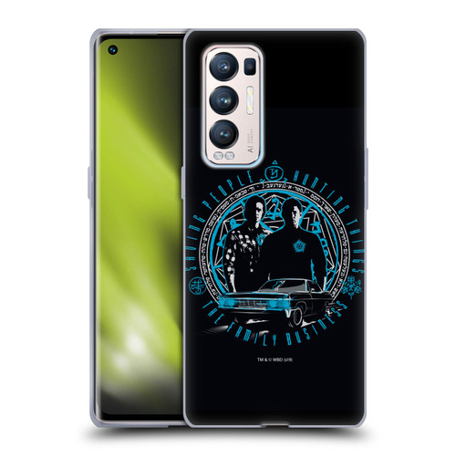 Supernatural Vectors Dean & Sam Business Soft Gel Case for OPPO Find X3 Neo / Reno5 Pro+ 5G