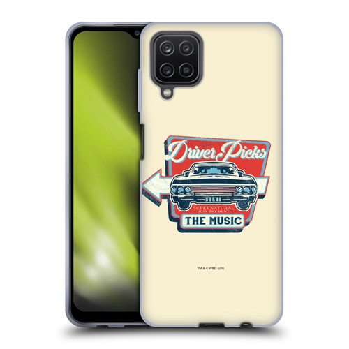 Supernatural Vectors Driver Picks Soft Gel Case for Samsung Galaxy A12 (2020)
