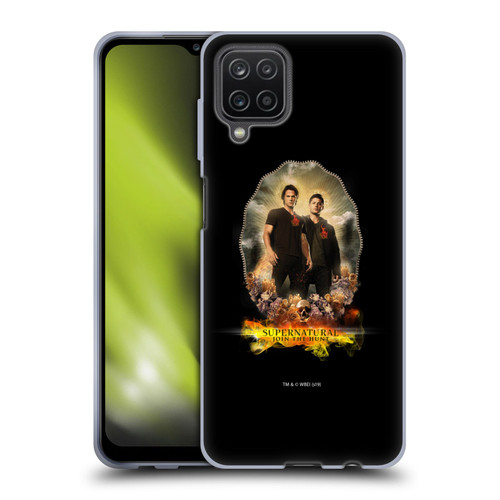 Supernatural Vectors Dean & Sam Halo Soft Gel Case for Samsung Galaxy A12 (2020)