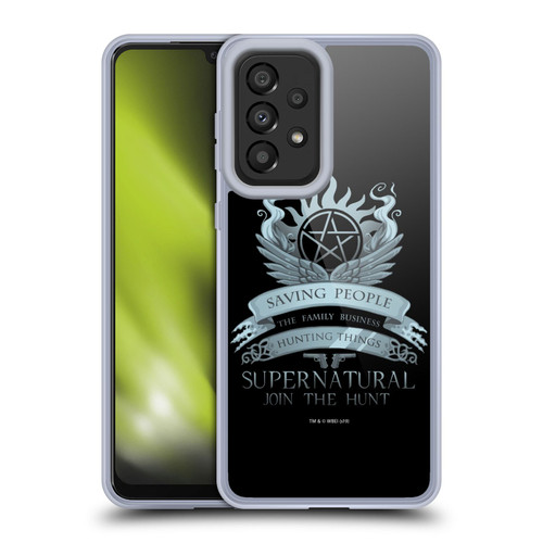 Supernatural Vectors Saving People Logo Soft Gel Case for Samsung Galaxy A33 5G (2022)